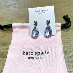 NWT Kate Spade sparkly chandelier earrings